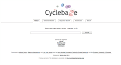 Desktop Screenshot of cyclebase.org
